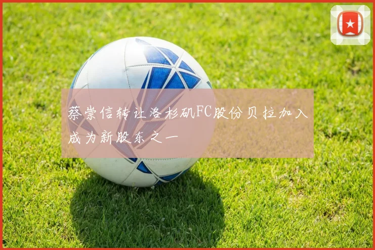 蔡崇信转让洛杉矶FC股份贝拉加入成为新股东之一