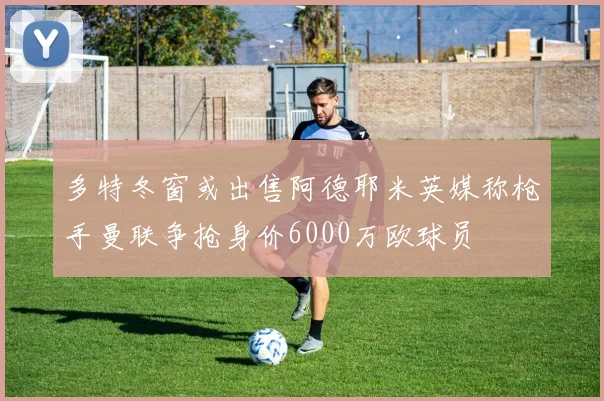 多特冬窗或出售阿德耶米英媒称枪手曼联争抢身价6000万欧球员
