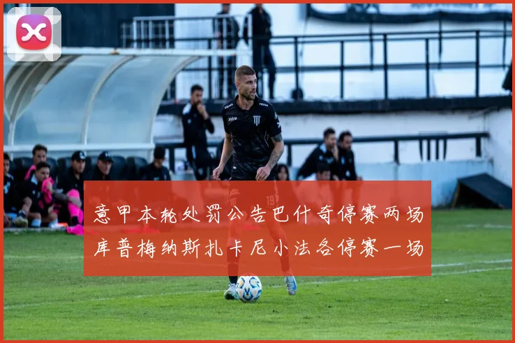 意甲本轮处罚公告巴什奇停赛两场库普梅纳斯扎卡尼小法各停赛一场